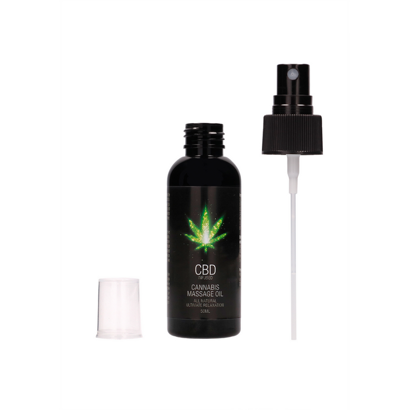 CBD Cannabis Massage Oil - 2 fl oz / 50 ml