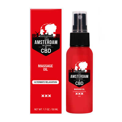 Original CBD from Amsterdam - Massage Oil - 2 fl oz / 50 ml