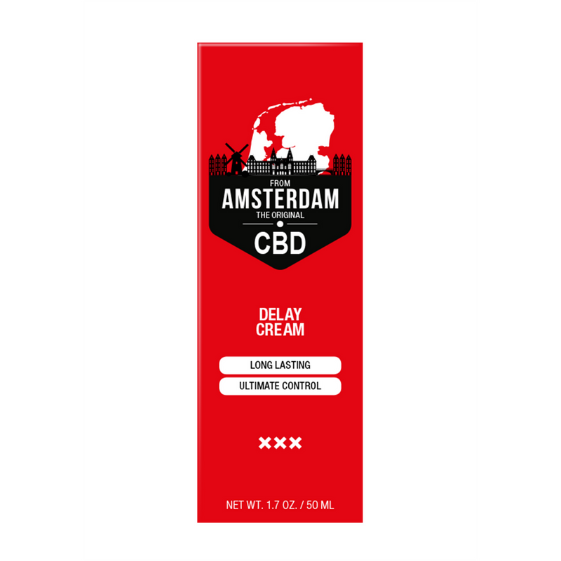Original CBD from Amsterdam - Delay Cream - 2 fl oz / 50 ml