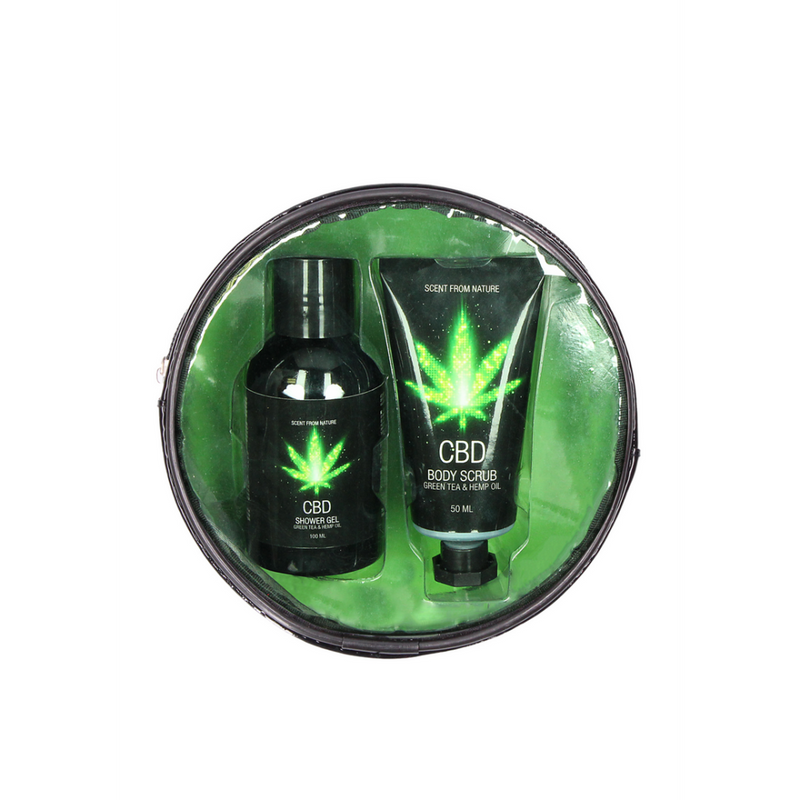 CBD Travel Set Green Tea Hemp Oil