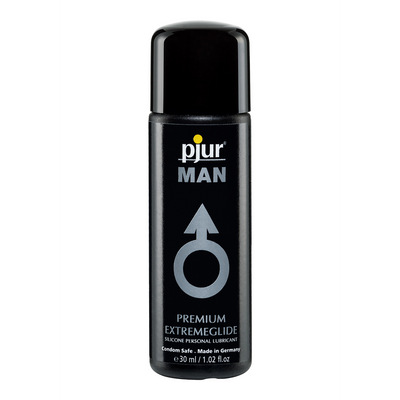 MAN Extreme Glide - Siliconebased Lubricant and Massage Gel for Men - 1 fl oz / 30 ml