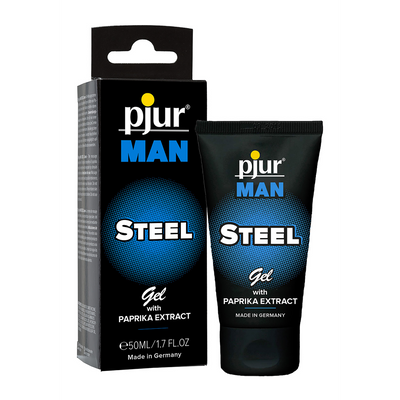 MAN - Steel Gel - Lubricant and Massage Gel - 2 fl oz / 50 ml