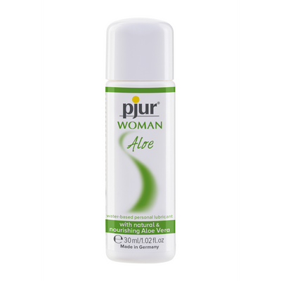 Woman Aloe - Waterbased Lubricant and Massage Gel with Aloe Vera - 1 fl oz / 30 ml