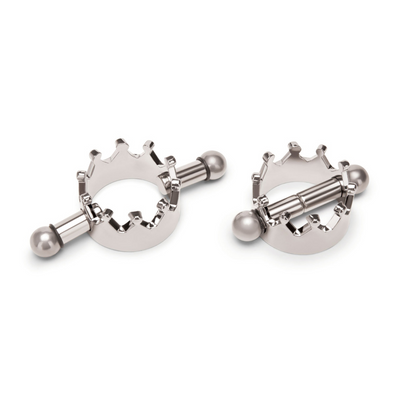 Magnetic Nipple Crown Clamps - Silver