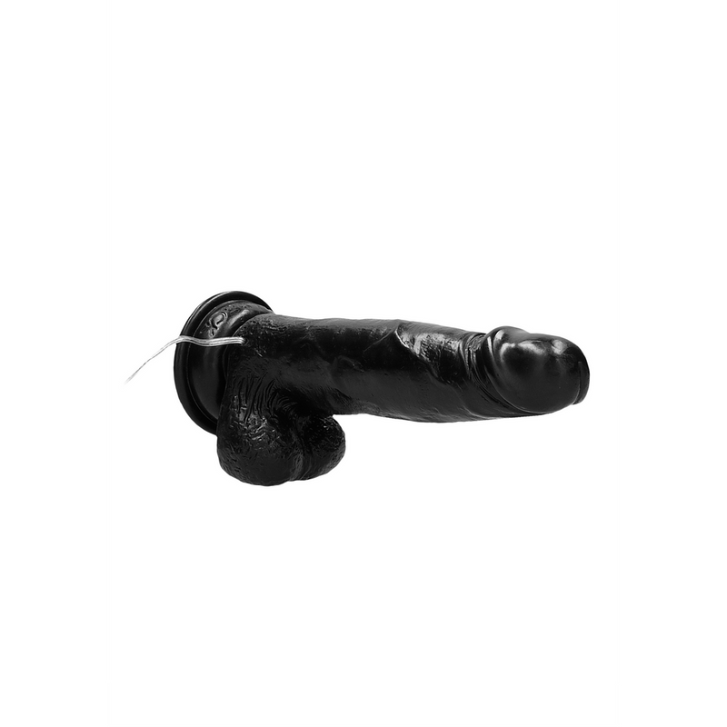 Vibrating Realistic Cock with Scrotum - 8 / 20 cm