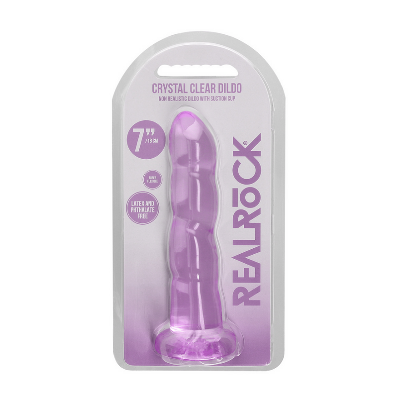 Non-Realistic Dildo with Suction Cup - 7 / 17 cm