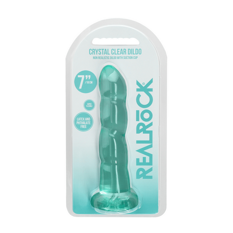 Non-Realistic Dildo with Suction Cup - 7 / 17 cm