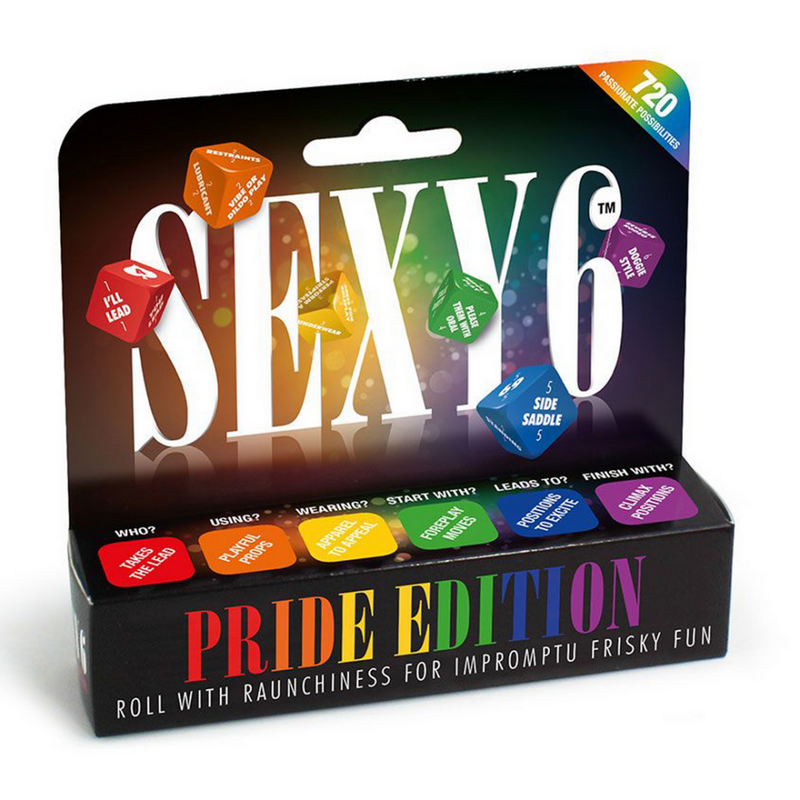Sexy 6 Dice - Sexy Pride Dice