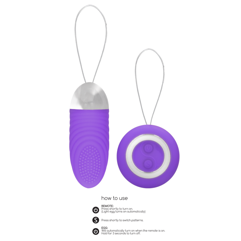 Ethan - Wireless Vibrating Egg with Remote Control
