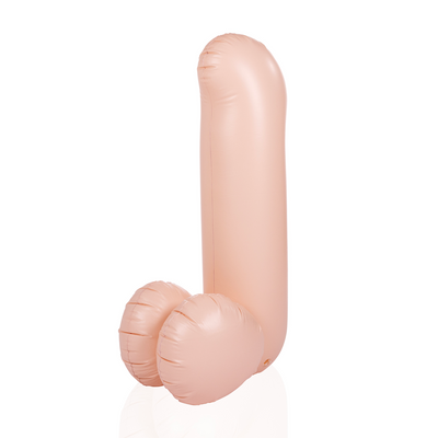 Opblaasbare penis - 32''/ 80 cm - Nude