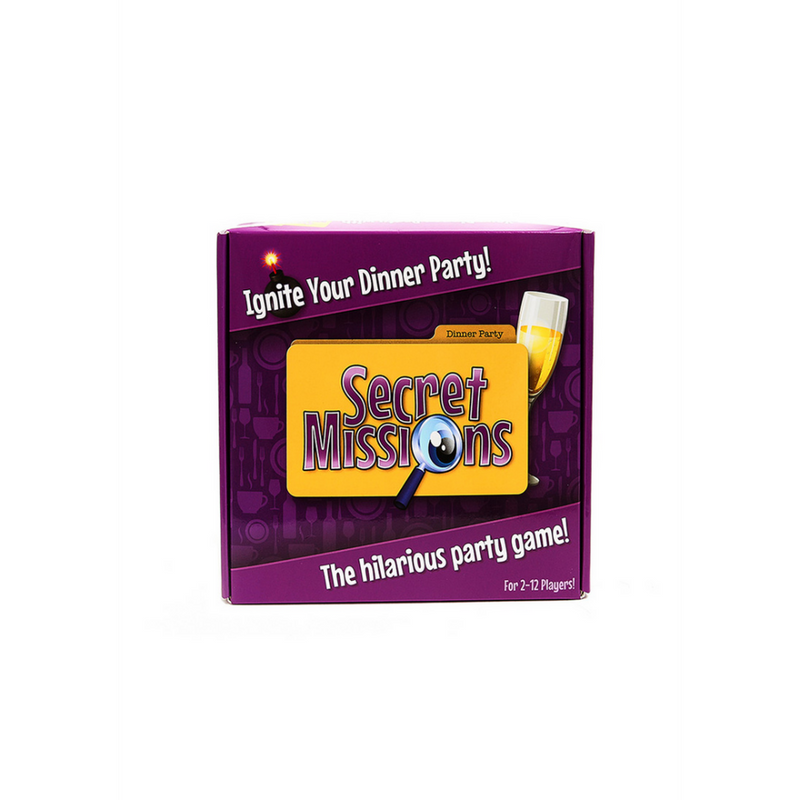Secret Missions - Dinner Party Funny Card Game