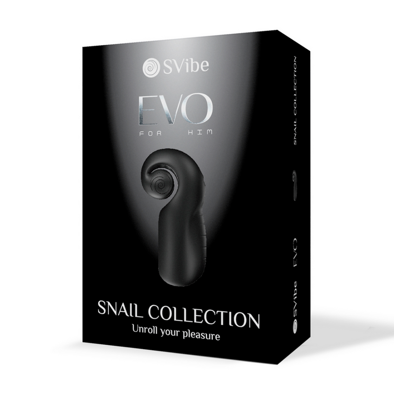 Snail Vibe - EVO Masturbator - Black