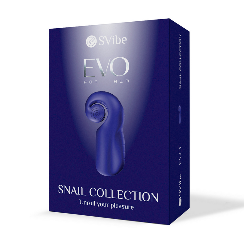 Snail Vibe - EVO Masturbator - Navy