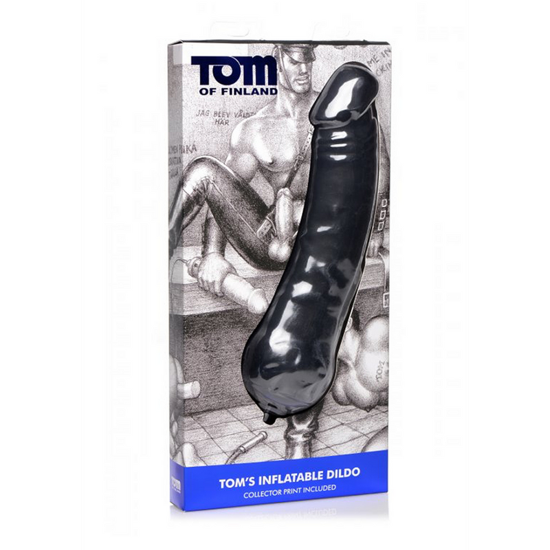 Toms - Inflatable Silicone Dildo