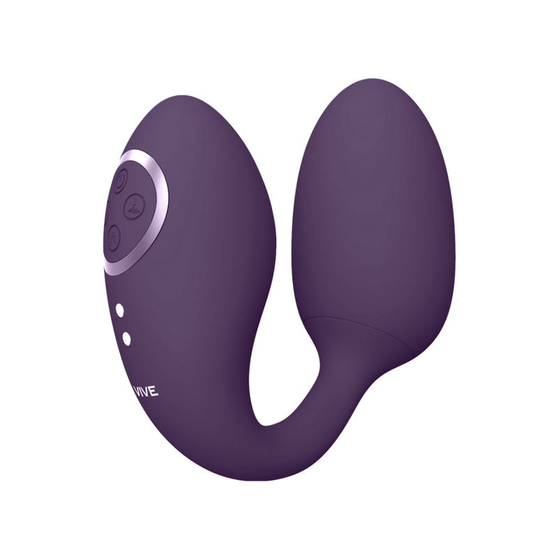 Aika - Pulse Wave  Vibrating Love Egg - Purple