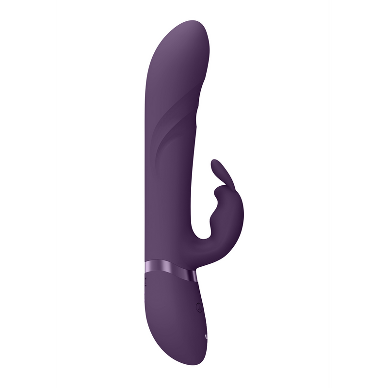 Nari - Vibrating and Rotating Beads, G-Spot Rabbit - Purple
