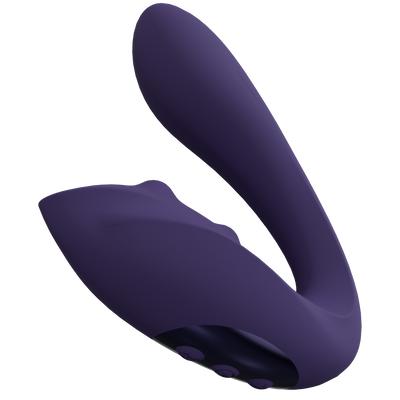 Yuki - Dual Motor G-Spot Vibrator with Massaging Beads - Purple